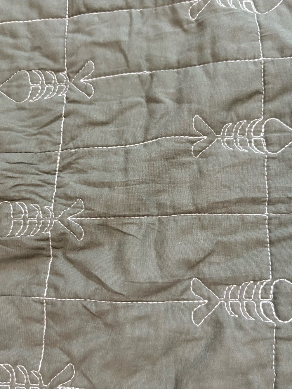 Eddie Bauer Troutdale Pillow Sham Set Of 3 Green Fish Lodge 2 Standard 1 Accent - Picture 5 of 10